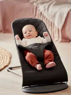 New BabyBjörn - Sitteri Balance Bliss - Cotton Black Vauvan Sitterit
