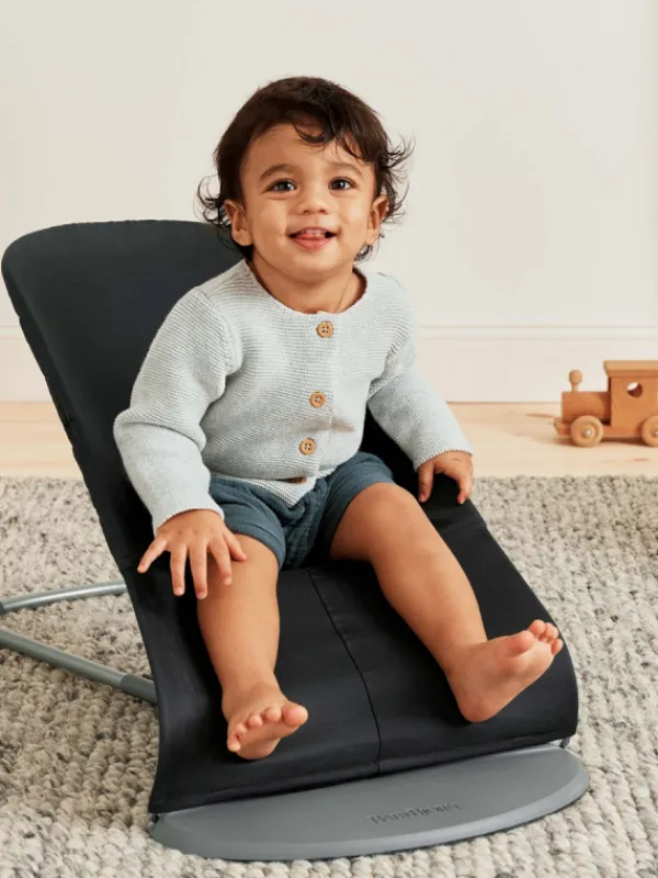New BabyBjörn - Sitteri Balance Bliss - Cotton Black Vauvan Sitterit
