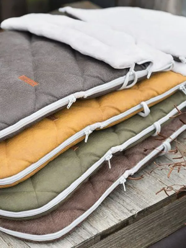 Discount Baby’s Only - lämpöpussi turvakaukaloon/ vaunuihin, ROCK okra Lämpöpussit