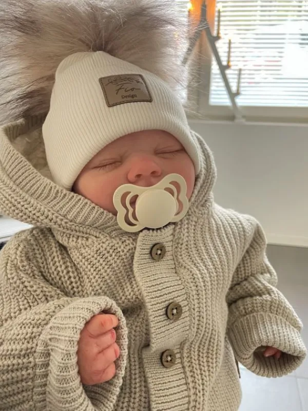 Best Baby's Only - neulehuppari vauvalle, Warm Linen Sisävaatteet