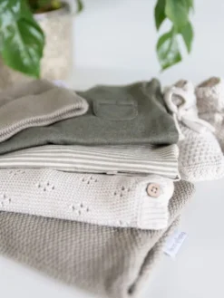 Clearance Baby´s Only - neulepaita Flora - warm linen Sisävaatteet
