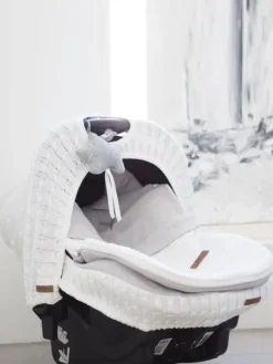 Discount Baby's Only - päällinen vauvan turvakaukaloon, palmikko Lämpöpussit