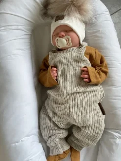 Outlet Baby’s Only terällinen potkupuku vauvalle, Pure Caramel Sisävaatteet