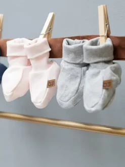 Online Baby’s Only vastasyntyneen luomupuuvillatossut, Grey Melange Sisävaatteet