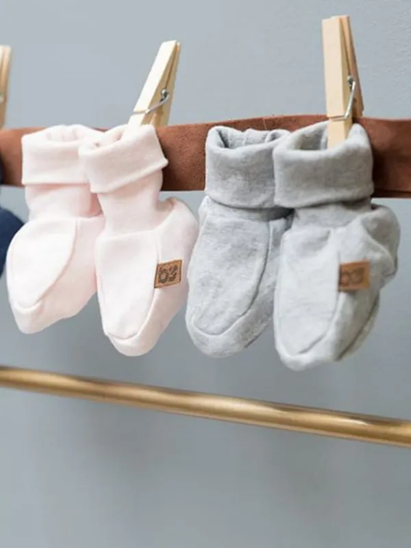 Online Baby’s Only vastasyntyneen luomupuuvillatossut, Grey Melange Sisävaatteet