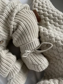 Baby's Only - vastasyntyneen neuletossut, Warm Linen Sisävaatteet