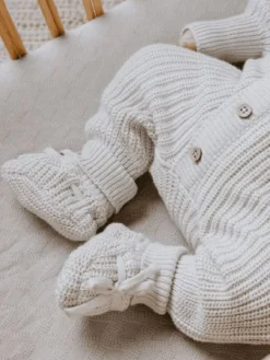 Baby's Only - vastasyntyneen neuletossut, Warm Linen Sisävaatteet
