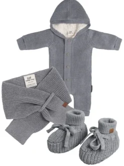 Online Baby's Only - vastasyntyneen neuletossut, Grey Sisävaatteet