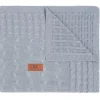 Discount - Vauvan palmikkoneulos torkkupeitto, Grey Baby Shower -Lahjat|Vuodevaatteet Ja Viltit