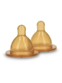 Discount Baby Wallaby - Luonnonkuminen tuttiosa, 2-pack Tuttipullot Ja Tuttipäät|Ruokailuhetkiin