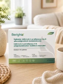 Clearance Beright Korona- ja Influenssa kotitesti 3-in-1 1 kpl Muut Testituotteet