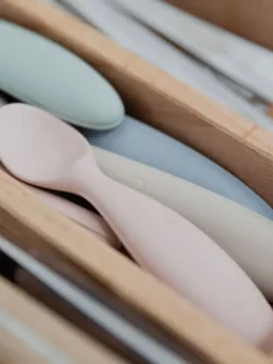 New BIBS Spoon ensilusikat - Vanilla Ruokailuhetkiin