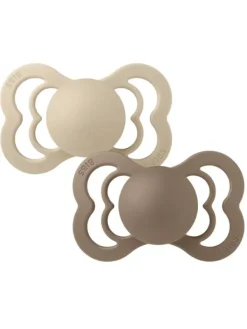 Online BIBS - Supreme tutti 2 PACK - Vanilla / Dark Oak Tutit Vauvalle