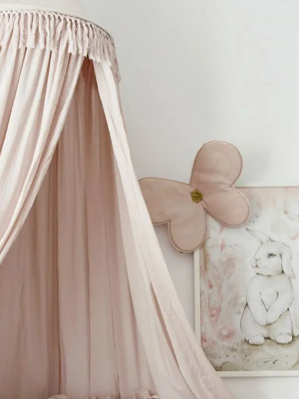Outlet Boho Canopy sänkykatos 50, Powder pink Verhokatokset