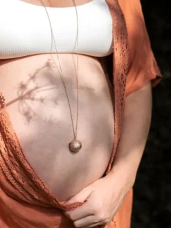 Online Bolakoru äidille, babybell Fine Rose gold Luna | Hopeoidut Bolat