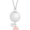 Hot Bolakoru äidille, babybell Linn Rose quartz | Hopeoidut Bolat