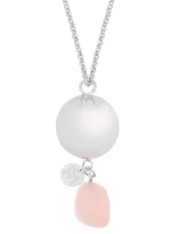 Hot Bolakoru äidille, babybell Linn Rose quartz | Hopeoidut Bolat
