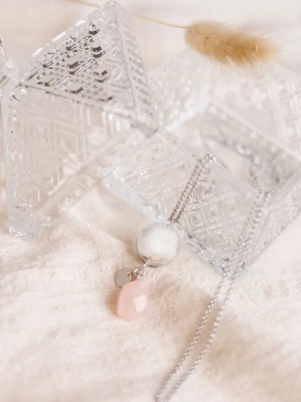 Hot Bolakoru äidille, babybell Linn Rose quartz | Hopeoidut Bolat