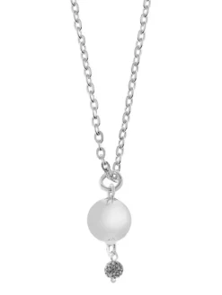 Discount Bolakoru äidille teräsketjulla, Babybell Small Crystal | Hopeoidut Bolat