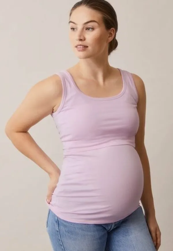Online Boob Design - imetystoppi Classic Tank Top, orchid Äitiyspaidat|Imetyspaidat