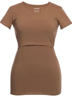Boob Design - Imetys T-paita Classic Brown Sugar Äitiyspaidat|Imetyspaidat