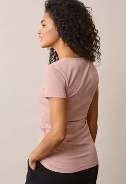Outlet Boob Design - imetys T-paita Classic Mauve Äitiyspaidat|Imetyspaidat