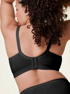 Discount BRAVADO - imetysliivit body silk seamless - Musta B-C Kupit|Kaikki Imetysliivit
