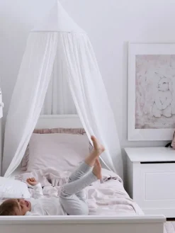 Canopy Soft sänkykatos 50, white Sängyt, Kehdot Ja Vaaterekit|Verhokatokset