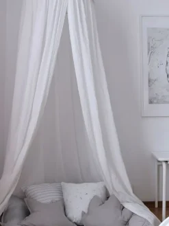 Canopy Soft sänkykatos 50, white Sängyt, Kehdot Ja Vaaterekit|Verhokatokset
