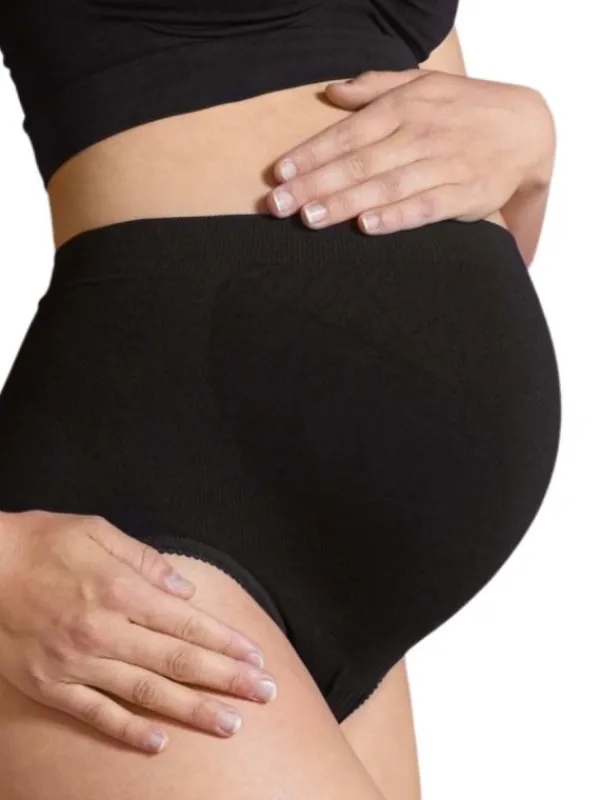 New Carriwell - Seamless Support odotusajan tukialushousut, Black Odotusajan Alusvaatteet