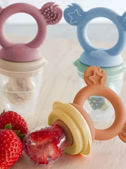 Discount Cherub Baby - Fresh Food Feeder vauvalle - Rose/Sand Ruokailuhetkiin
