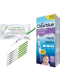 Clearblue Advanced Digital ovulaatiotesti 10 kpl ja ovulaatiotestiliuska 7kpl Ovulaatiotestit|Raskaustesti Ja Ovulaatiotesti – Testipaketit