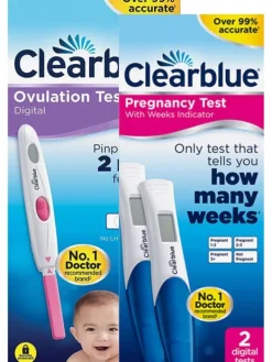 Hot Clearblue Digital ovulaatio- ja raskaustesti 10+2 Raskaustesti Ja Ovulaatiotesti – Testipaketit|Raskaustestit