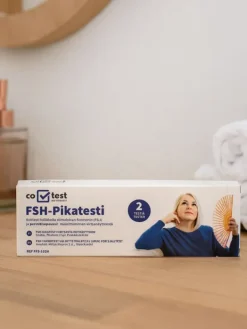 Clearance Co-Test Hedelmällisyys- ja Vaihdevuositesti (FSH) 2kpl – hedelmällisyyden arviointiin Hedelmällisyystestit
