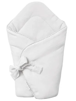 Discount Cotton & Sweet - harso unipussi koristereunalla, white Kapalot Ja Unipussit|Unipesät Ja Unituet