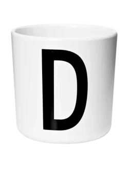 Online Design Letters - Arne Jacobsen kirjainmuki A-Z, valkoinen Ruokailuhetkiin