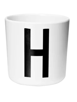 Online Design Letters - Arne Jacobsen kirjainmuki A-Z, valkoinen Ruokailuhetkiin