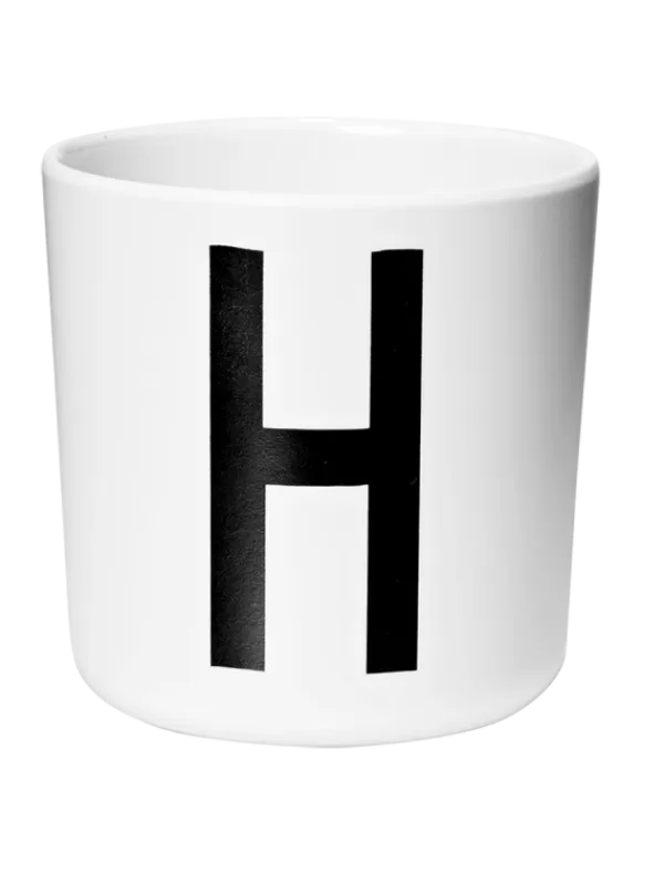 Online Design Letters - Arne Jacobsen kirjainmuki A-Z, valkoinen Ruokailuhetkiin