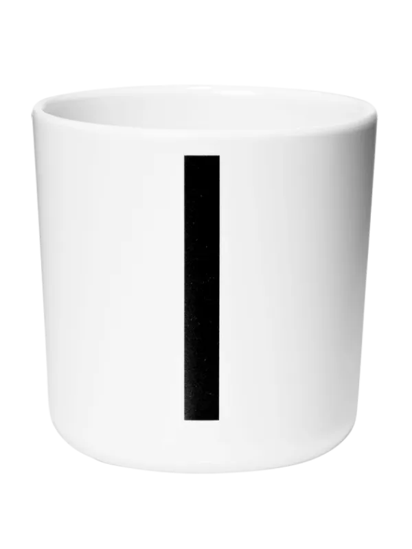 Online Design Letters - Arne Jacobsen kirjainmuki A-Z, valkoinen Ruokailuhetkiin