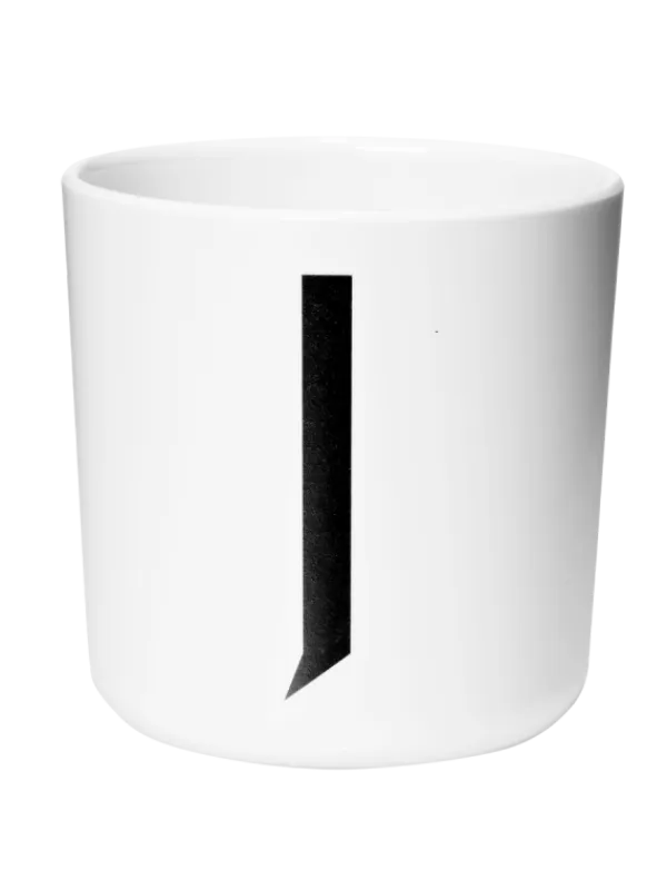 Online Design Letters - Arne Jacobsen kirjainmuki A-Z, valkoinen Ruokailuhetkiin
