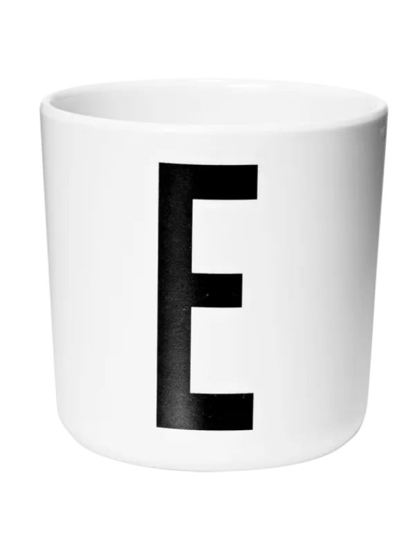 Online Design Letters - Arne Jacobsen kirjainmuki A-Z, valkoinen Ruokailuhetkiin