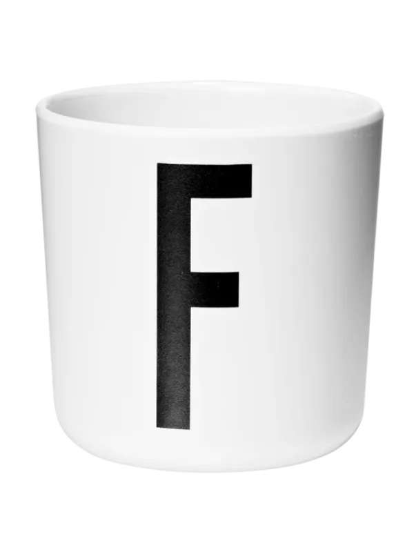 Online Design Letters - Arne Jacobsen kirjainmuki A-Z, valkoinen Ruokailuhetkiin