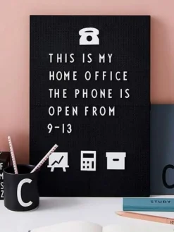 Sale - Letter Board A4, musta Juhlan Aika|Julisteet Ja Printit