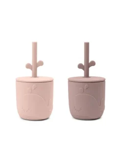 - Peekaboo Straw cup - Wally Powder Ruokailuhetkiin