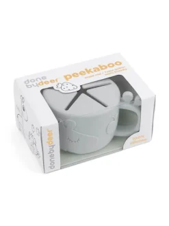 Clearance - Peekoboo Snack Cup - Raffi Grey Ruokailuhetkiin