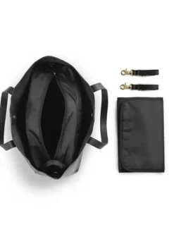 Hot - hoitolaukku, Black Leather Hoitolaukut