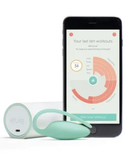 Online Elvie Trainer - sovelluksella ohjattava lantionpohjan harjoittaja Kuukautiskupit, Pessaarit|Harjoitusta Lantionpohjalihaksille