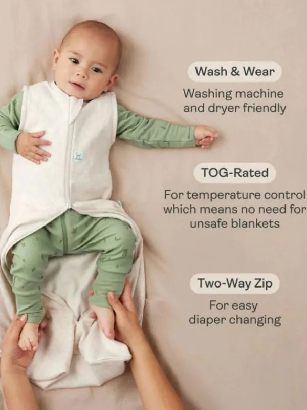 Best ErgoPouch Unipussi TOG 1.0 3–12kk – Oatmeal Marle Kapalot Ja Unipussit