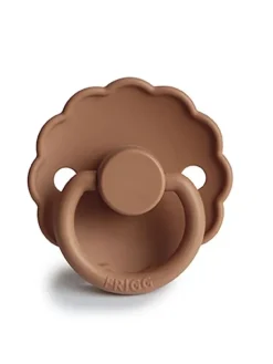 Best FRIGG - Daisy vauvan luonnonkumi tutti, Peach bronze Tutit Vauvalle