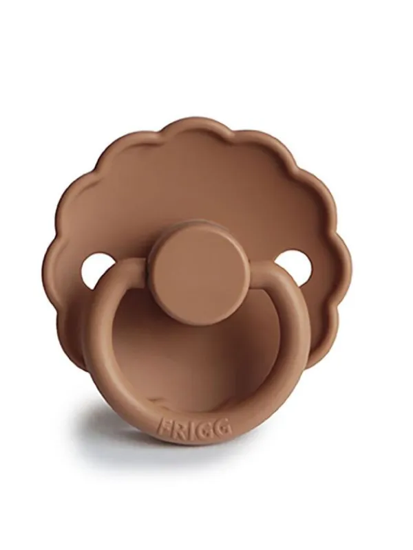 Best FRIGG - Daisy vauvan luonnonkumi tutti, Peach bronze Tutit Vauvalle